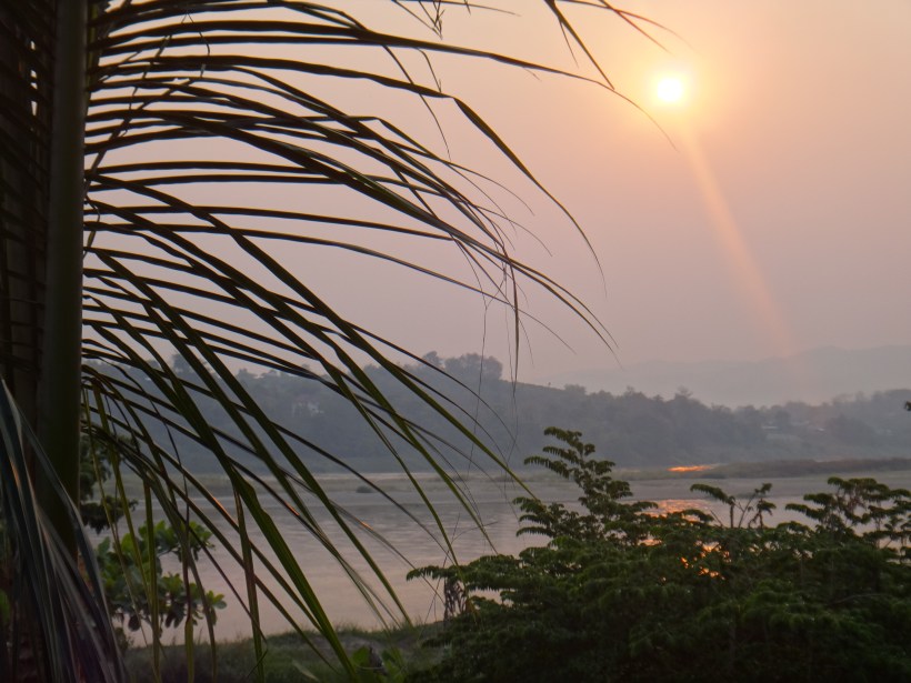 Sunrise over the Mekong