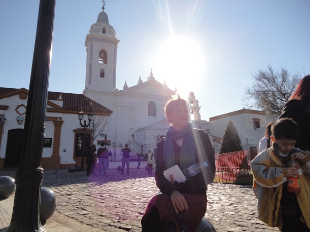 Outside Recoleta Cemetery,  Buenos Aires