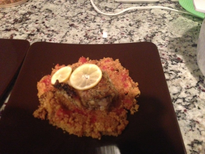 Lemon Chicken and Tomato Quinoa